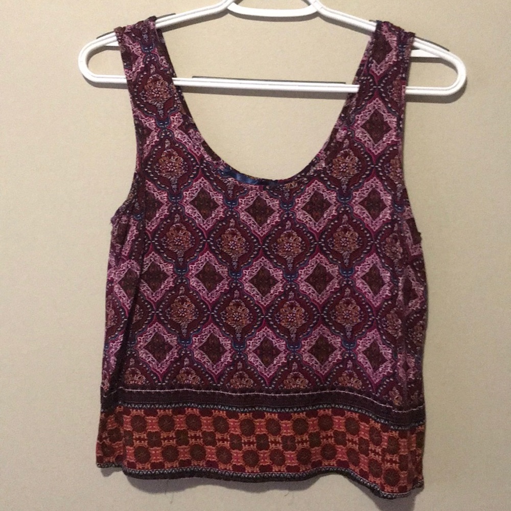 Blue Pair crop top